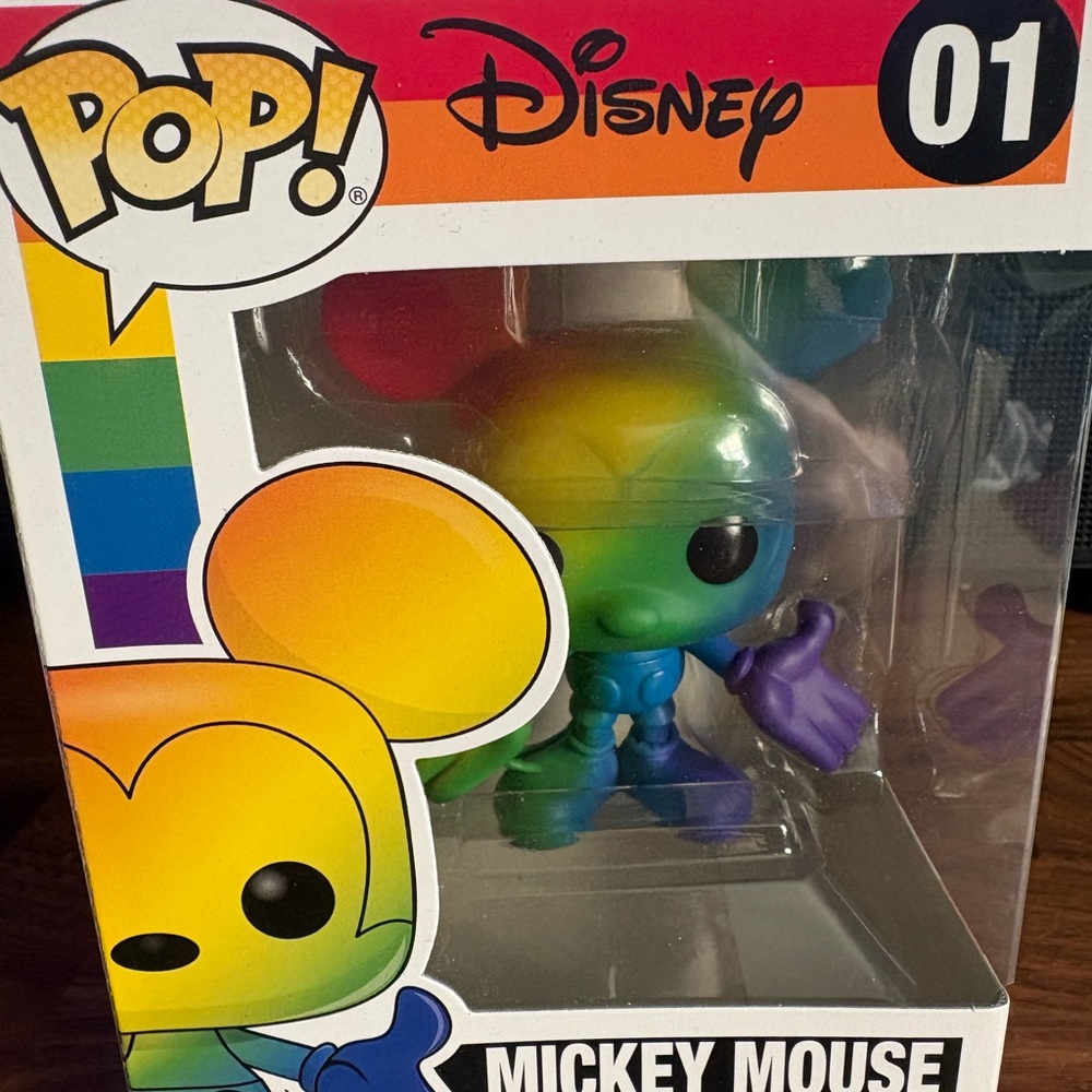 Disney Pop! Mickey Mouse Rainbow Vinyl Figure